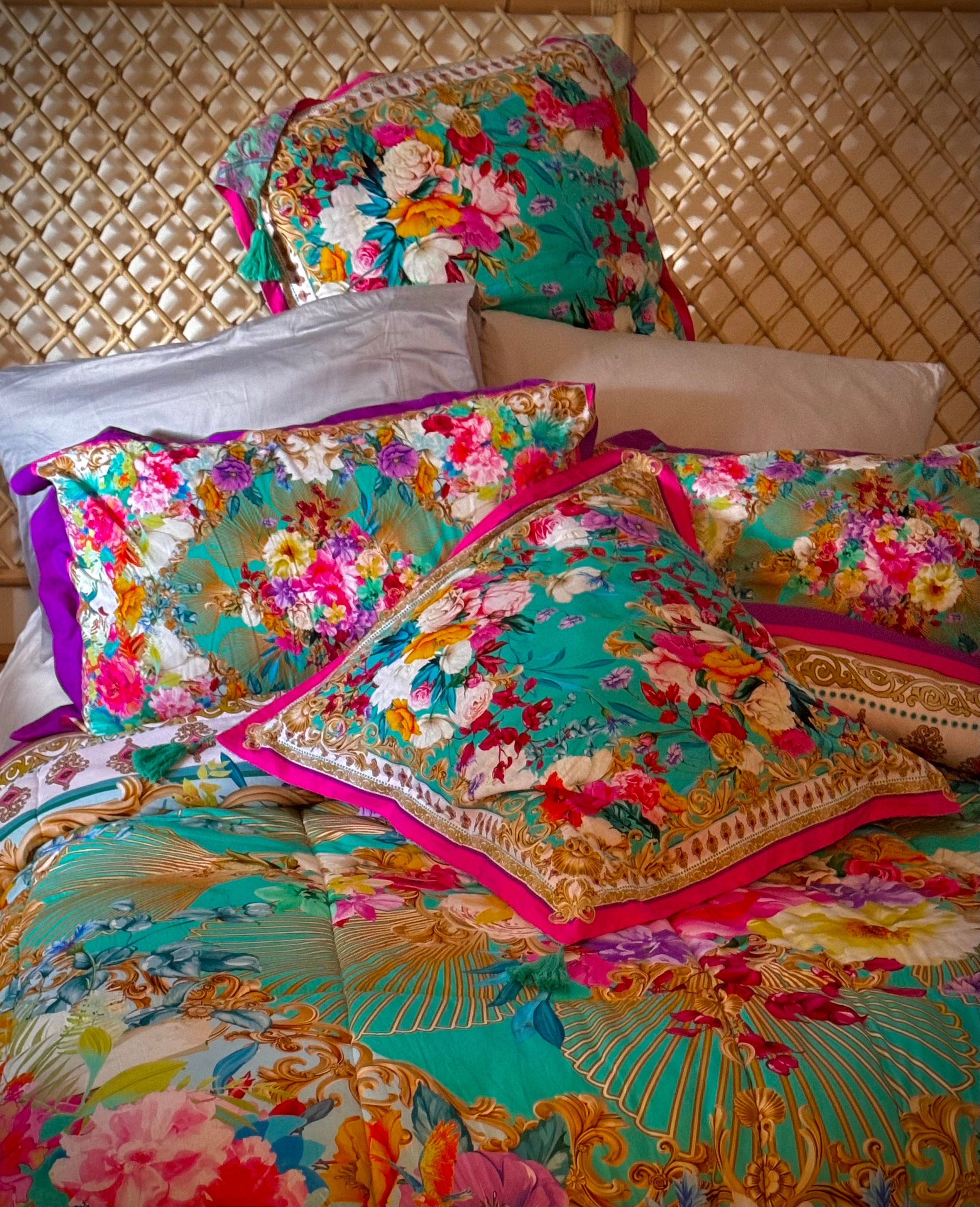 Quilt Cover - Lush Lagoon