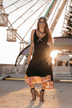 Tempers and Tides Dress - Black