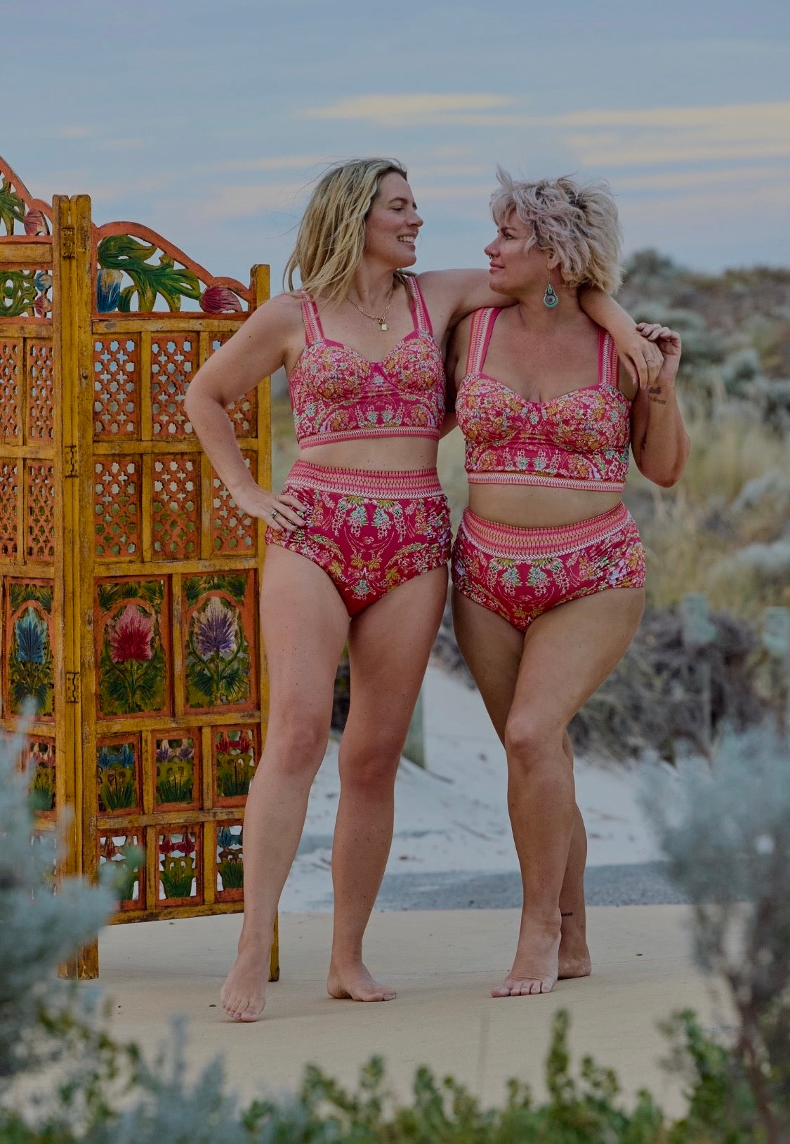 Sacred Sunday Swim Top