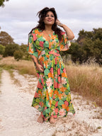 Goddess Dress - Peaches and Palms