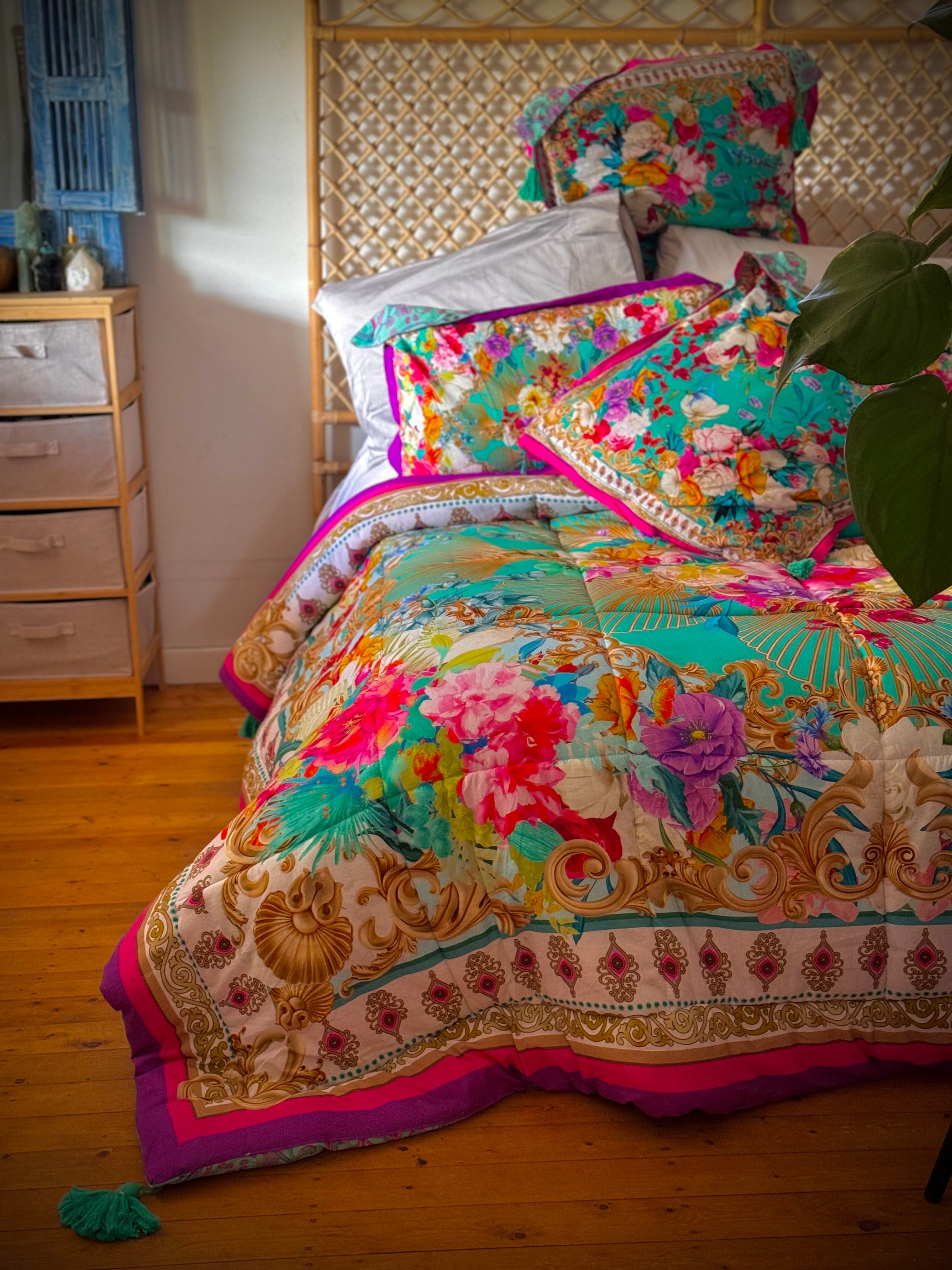 Quilt Cover - Lush Lagoon