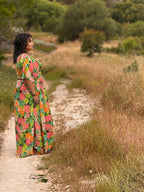 Goddess Dress - Peaches and Palms