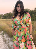 Goddess Dress - Peaches and Palms