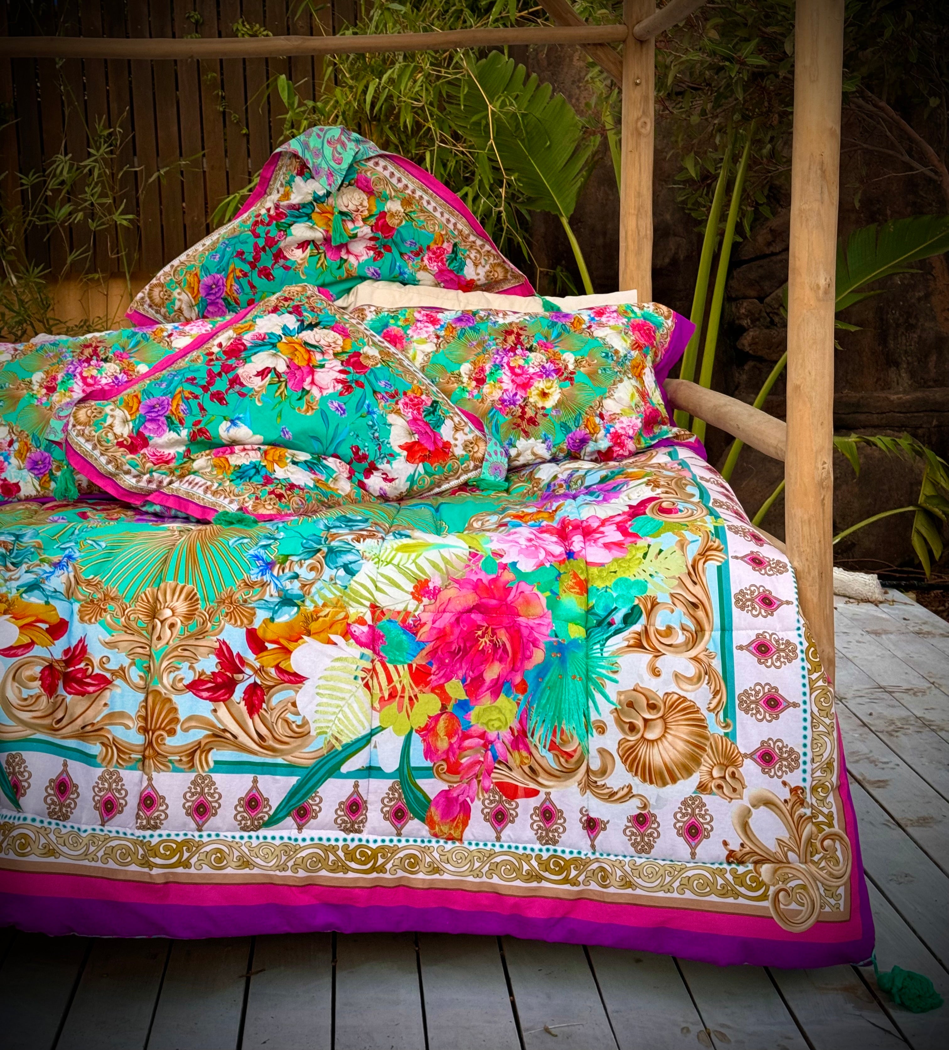 Quilt Cover - Lush Lagoon