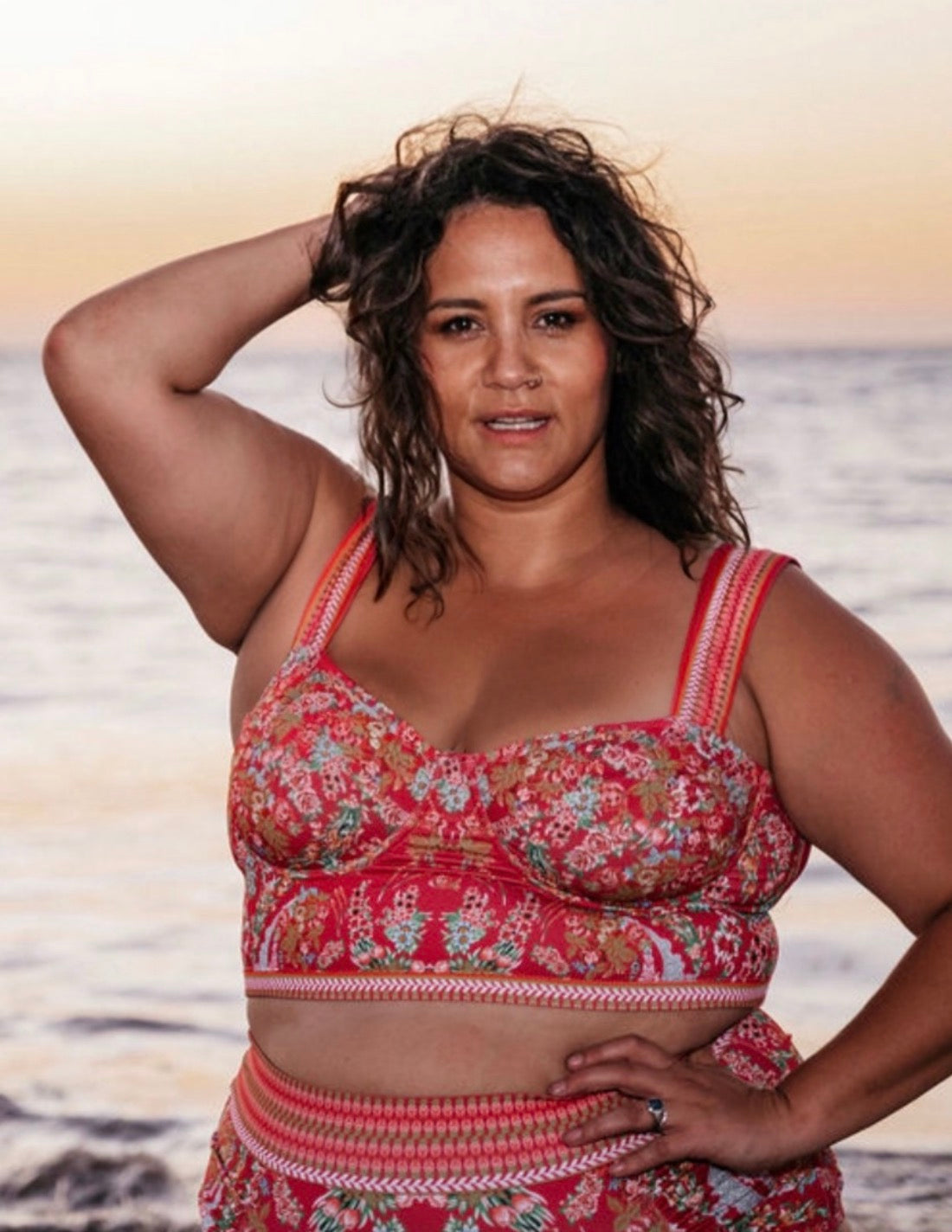 Sacred Sunday Swim Top