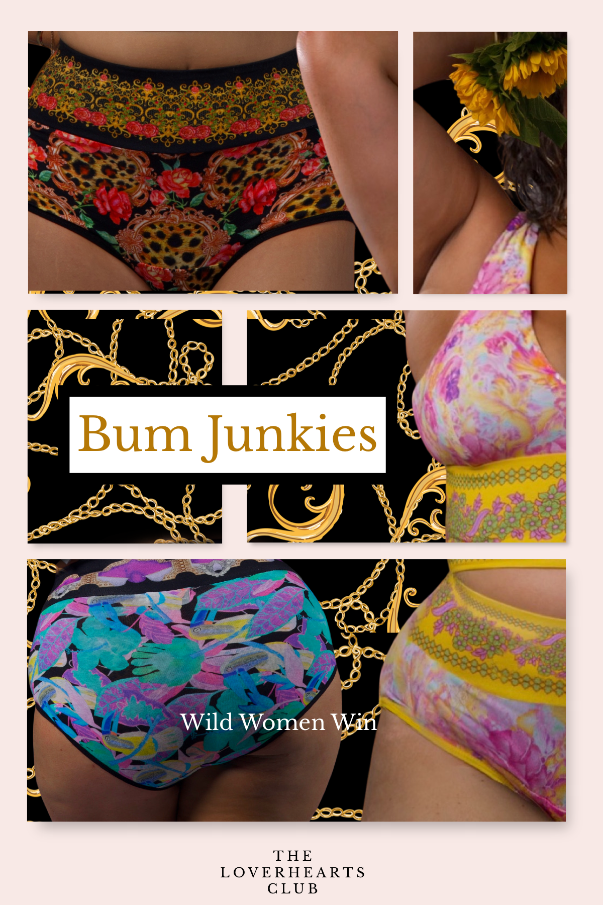 Bum Junkies Undies - Pack of 3 - Queen of Jewels