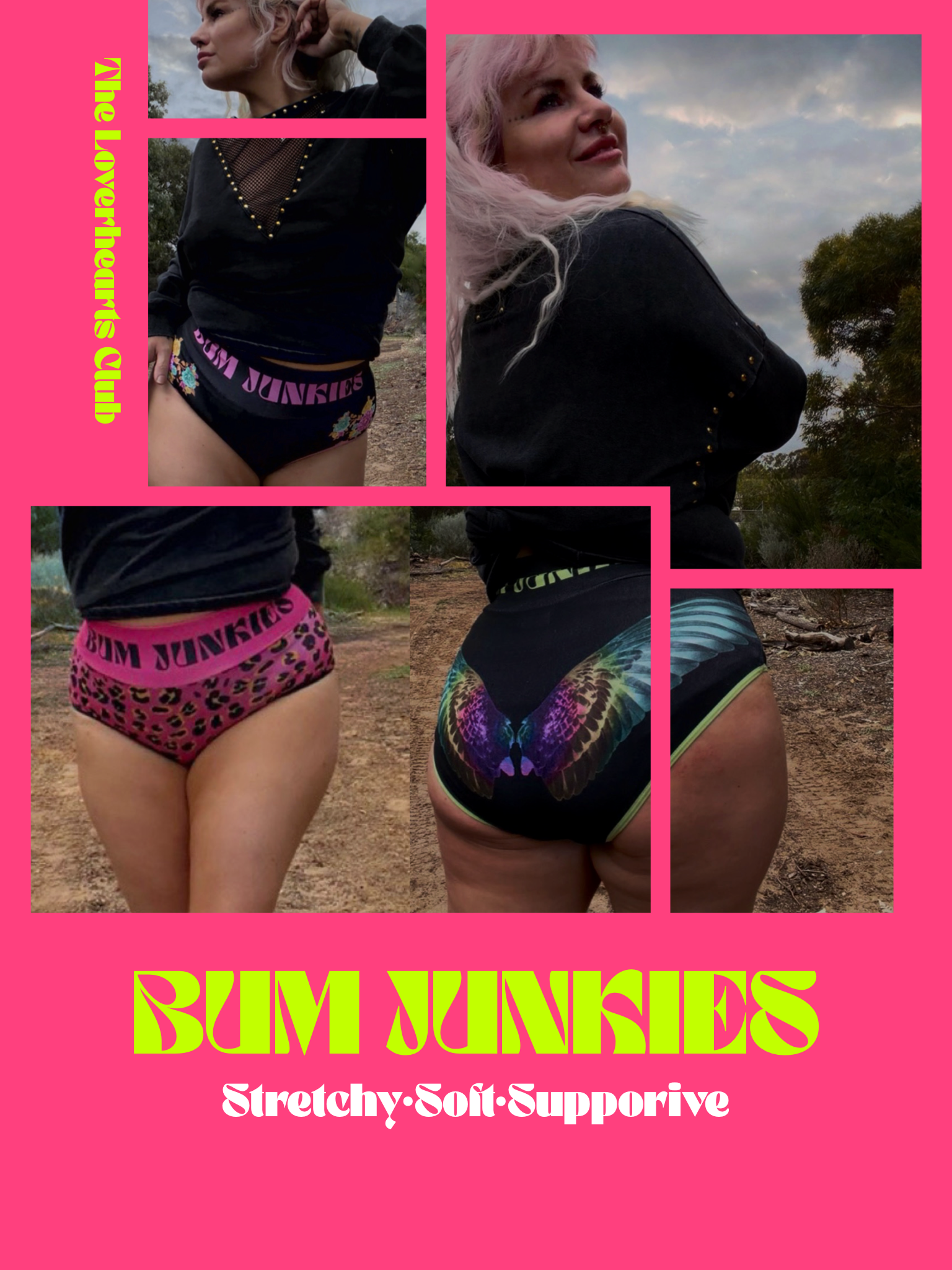 Bum Junkies Undies - Pack of 3