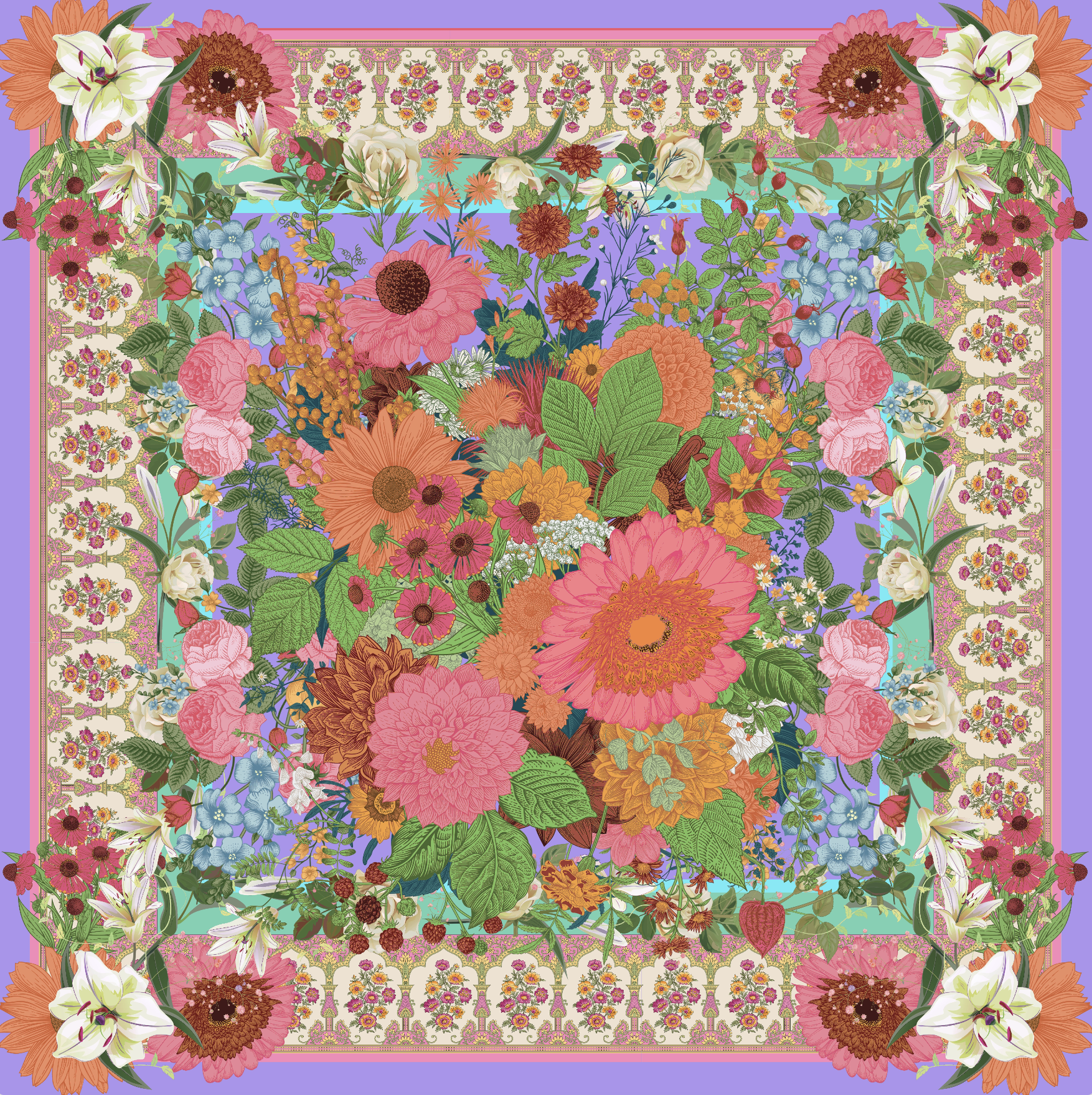 Nights in Nirvana - Euro Pillow Case