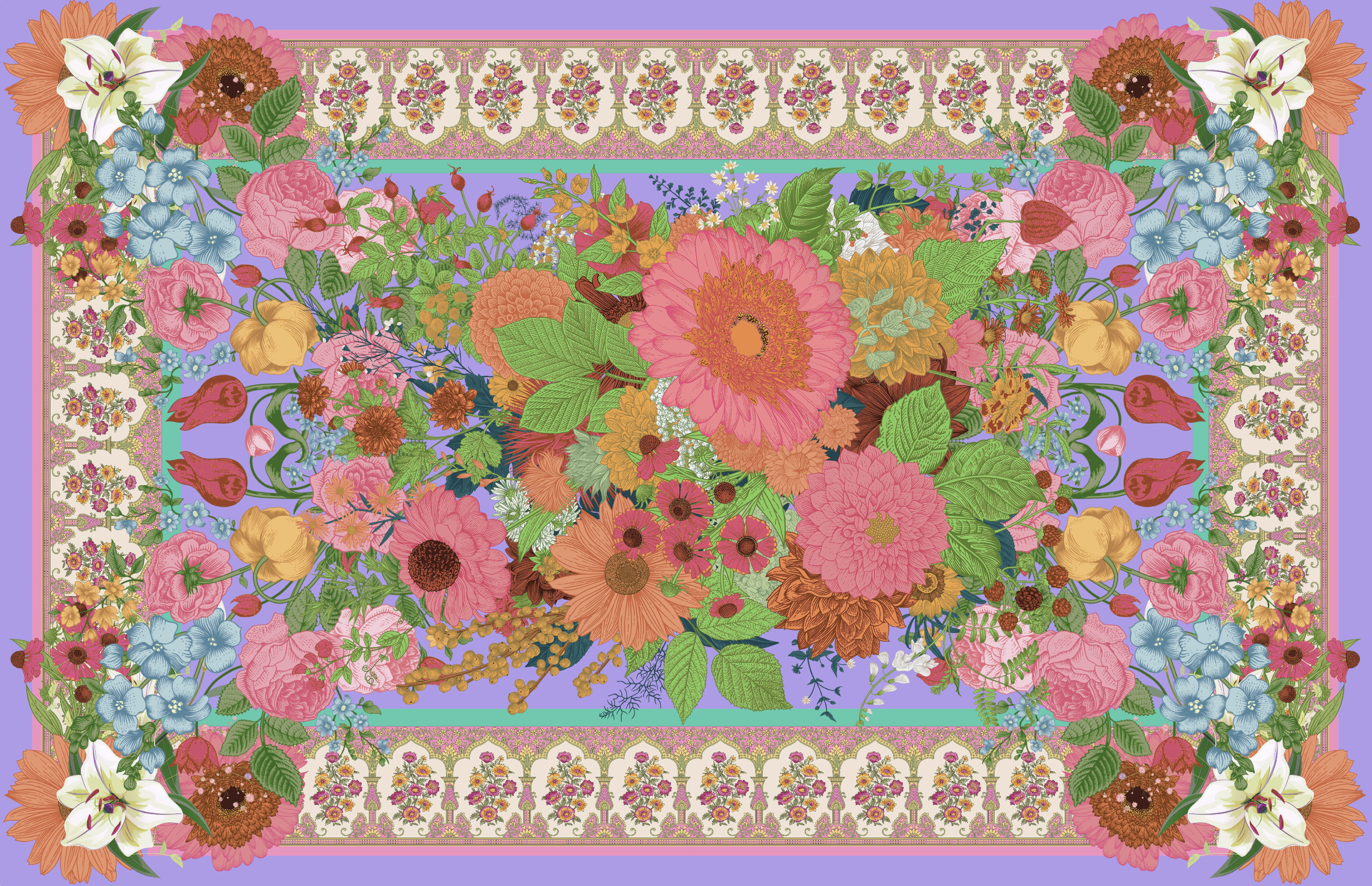 Nights in Nirvana - Standard pillowcase set of 2